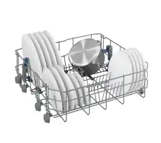 Beko bPro500 BDIN38555 59,8cm Automatyczne otwieranie drzwi Szuflada na sztućce Zmywarka do zabudowy
