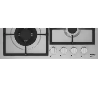 Beko bPro500 HBIAG64225SXP 59cm Płyta gazowa