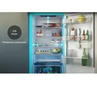 Beko bPro700 B7BCNA295HS2 Pełny No Frost 177,5cm Komora świeżości Lodówka do zabudowy
