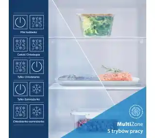 Beko B7RCNA407HXBR2 lodówka No Frost 203,5cm komora świeżości dark inox