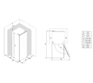 Beko RS9152WN 85cm Biały Lodówka