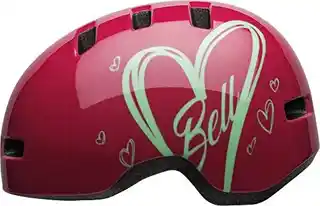 Bell Kask dziecięcy Lil Ripper różowy adore, wentylowany, regulowany, lekki, z certyfikatem bezpieczeństwa, dla dzieci 3-8 lat