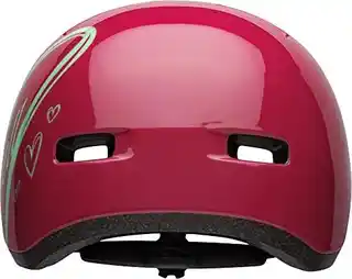 Bell Kask dziecięcy Lil Ripper różowy adore, wentylowany, regulowany, lekki, z certyfikatem bezpieczeństwa, dla dzieci 3-8 lat