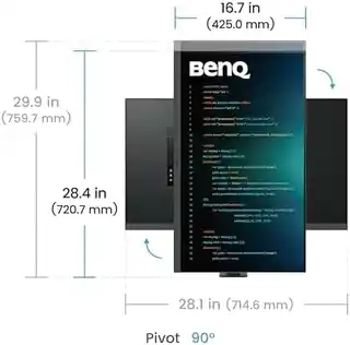 BenQ RD320UA 32 4K IPS 60Hz 5ms Dla Programistów z podświetleniem MoonHalo i elastycznym ramieniem Monitor LED