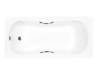 Besco Aria ProSafe Wanna prostokątna 140x70 cm akrylowa płytka biała