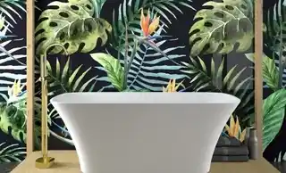 Besco Assos S-Line Glam Wanna wolnostojąca 160x70 cm srebrna/biała