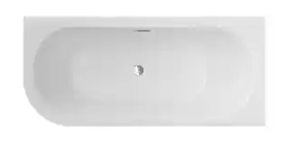 Besco Avita Slim 160x75cm wanna asymetryczna prawa