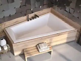 Besco Intima Duo Slim 180x125cm wanna asymetryczna prawa