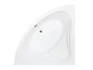 Besco Mia Wanna narożna symetryczna 120x120 cm akrylowa biała