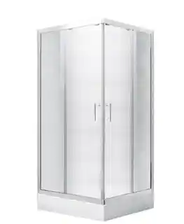 Besco Modern kabina kwadratowa 80x80x165cm mrożone MK-80-165-M