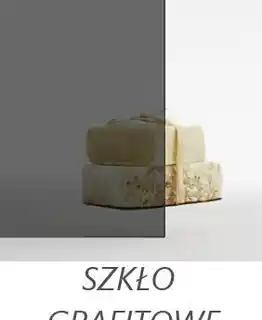 Besco Modern kabina półokrągła 80x80x165cm grafit MP-80-165-G