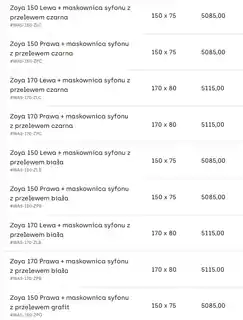 Besco Zoya Wanna narożna 170x80 cm biała prawa