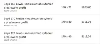 Besco Zoya Wanna narożna 170x80 cm biała prawa