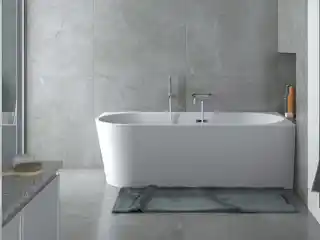 Besco Zoya Wanna wolnostojąca przyścienna 150x75 cm prawa biała