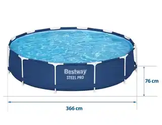 Bestway Basen 366x76 Stelażowy 56706