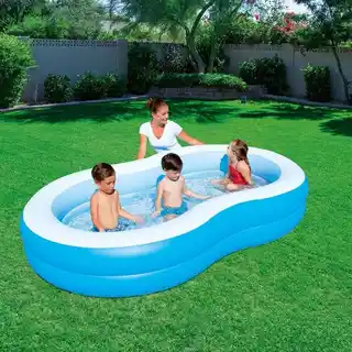 Bestway Basen 54117 Big Lagoon 262 x 157 x 46 cm