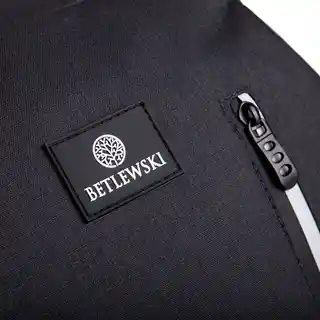 BETLEWSKI Plecak sportowy EPO-4670 CZARNY