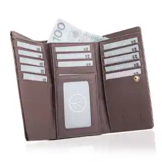 Betlewski Portfel damski ZBPD-BS-108 SZARY