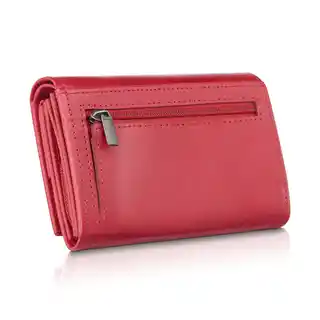 Betlewski Portfel skórzany czerwony BPD-NVTC-11 RED