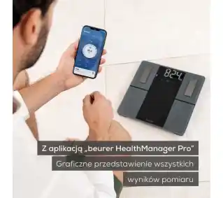 Beurer BF 500 Super Black Edition 180kg Waga łazienkowa