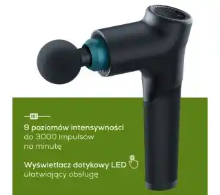 Beurer MG 185 5 nakładek 3000obr/min 5h Pistolet do masażu