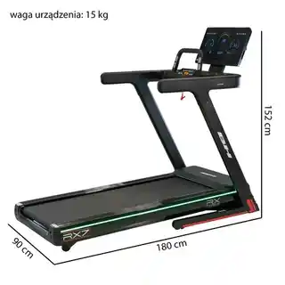 Bh Fitness Bieżnia Treningowa RX7 Led G6173