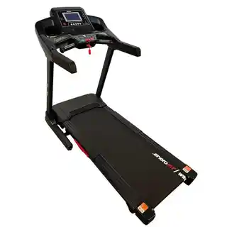 Bieżnia elektryczna Enero Fit W800, regulacja prędkości, składana, czarna, wyświetlacz LCD, max obciążenie 120 kg