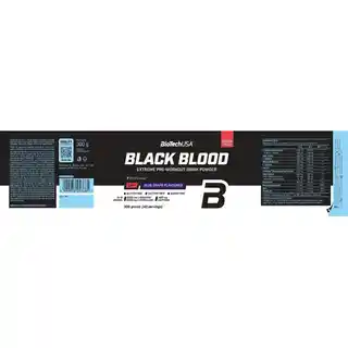 Biotech Przedtreningówka Black Blood CAF plus Niebieskie winogrona 300 g