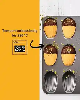 Birkmann Forma do magdalenek EASY BAKING - 18 ciastek /
