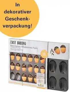 Birkmann Forma do magdalenek EASY BAKING - 18 ciastek /