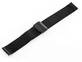 Bisset Bransoleta (bb009e) - czarna 12mm