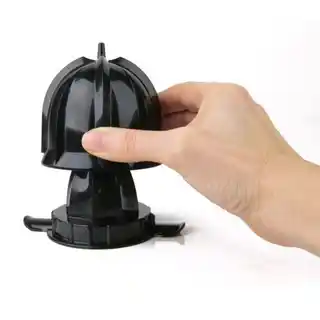 Black Decker Wyciskarka do cytrusów BXCJ350E, stalowa, 100ml, antypoślizgowa podstawa