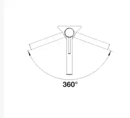 Blanco 527528 Bateria ALTA II chromowana