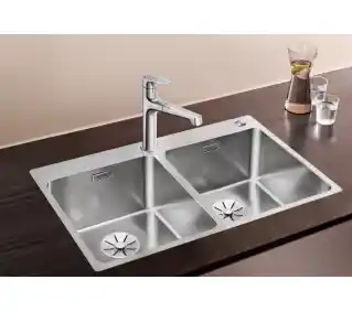 Blanco ANDANO 340/340-IF/A 525248 Stal szlachetna polerowana Zlewozmywak prostokątny
