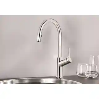 Blanco Carena-S Bateria kuchenna z wyciąganą wylewką chrom 520767