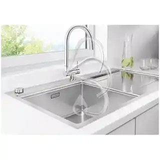 Blanco Coressa-F Bateria kuchenna podokienna chrom 521543