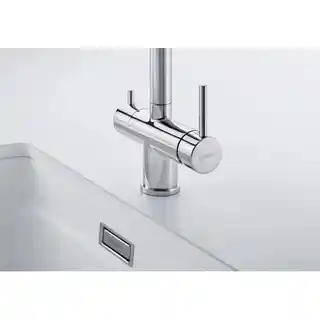 Blanco Fontas-S II Bateria kuchenna stojąca z wyciąganą wylewką, chrom 525198