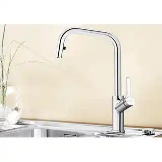 Blanco Jurena-S Bateria kuchenna z wyciąganą wylewką chrom 520765