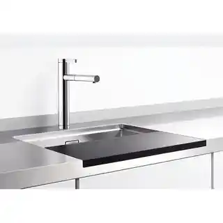 Blanco Linee-S Bateria kuchenna z wyciąganą wylewką chrom 517591