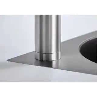 Blanco Linee-S Bateria kuchenna z wyciąganą wylewką stal szlachetna mat 517593