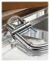 Blanco Linus-F Bateria kuchenna podokienna chrom 514025