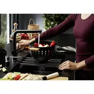 Blanco Linus-S 526148 Czarny Wygląd Ceramiki Bateria kuchenna