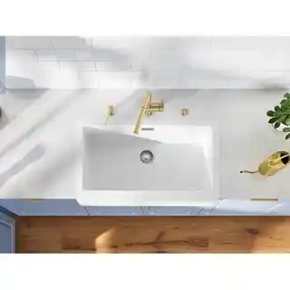 Blanco Linus-S Bateria kuchenna wysoka satin gold 526684
