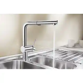 Blanco Linus-S Vario Bateria kuchenna chrom 518406