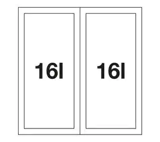 Blanco Sortownik odpadów Select II 45/2 2x16L