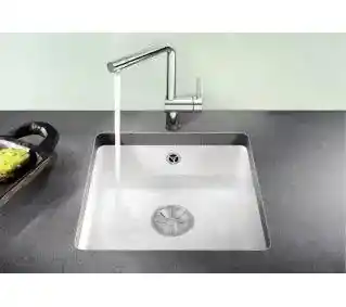 Blanco SUBLINE 375-U 523732 Ceramiczny Czarny Zlewozmywak prostokątny