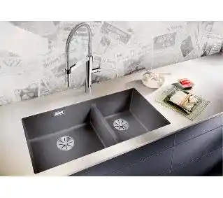 Blanco SUBLINE 480/320-U 523584 Granitowy Antracyt Zlewozmywak prostokątny