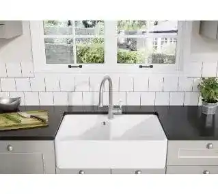 Blanco VILLAE Farmhouse 8 525164 Ceramiczny Biały połysk Zlewozmywak prostokątny