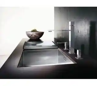 Blanco ZEROX 700-U 521593 Stalowy Srebrny Zlewozmywak prostokątny
