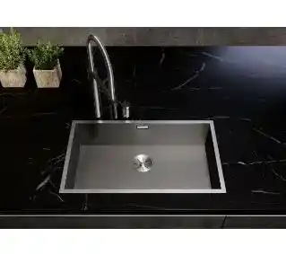 Blanco ZEROX 700-U 526244 Stalowy Srebrny Zlewozmywak prostokątny